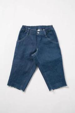 【60%OFF】新品子供服95 MOUN TEN./デニム クロップドパンツ