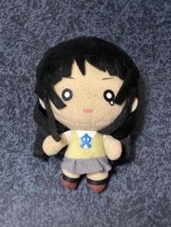 希少品 けいおん! ボールチェーン付ぬいぐるみ 夏服ver. 秋山澪 希少品 けいおん！秋山澪 ボールチェーン ぬいぐるみ 夏服