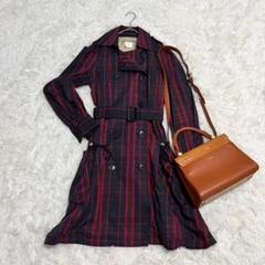 DOUBLE STANDARD CLOTHING トレンチコート チェック