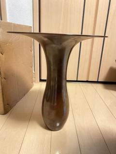 華道　花器　金属製 伝統工芸品 金属工芸 薄端 うすばた 水盤 花器 花道具 華道