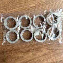 スーツケース タイヤカバー ホイールカバー 8個セット グレー