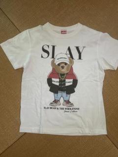 【SLAY BEAR by THE WHOLENINE】Tシャツ ホワイト
