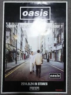 希少なヴィンテージ 1994 オアシス「Live Forever」ポスター