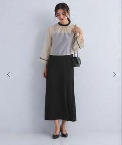 green label reraxing シアートップス×キャミソールワンピース green label reraxing シアートップス×キャミソールワンピース