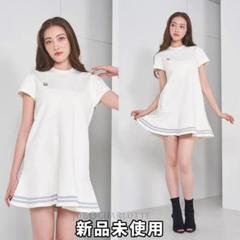 ダーリッチ darich ラインカットフレアミニワンピース WHT FREE ダーリッチ darich ラインカットフレアミニワンピース WHT FREE