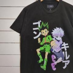 古着　hunterxhunter ゴン キルア Tシャツ M　状態良好！