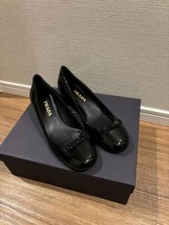 【美品】PRADA プラダ バレエシューズ ローファー 小さいサイズ ブラック 2025年最新】プラダ フラットシューズの人気アイテム - メルカリ