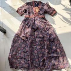 インド　ドレス　ワンピース　高品質　タグ付き