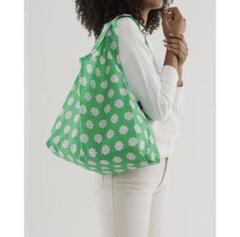 BAGGU エコバッグ　ビッグチェリー　グリーンデイジー　花柄　セット BAGGU エコバッグ バグゥ 正規品 BABY 折りたたみ ショッピング
