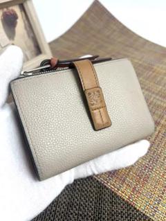 ✨美品✨ロエベ LOEWE 　スリムジップ　バイフォールド コンパクトウォレット