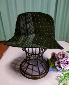 ☆RUBEN /ルーベン ハットバンダナ柄 バケットハット ブラック ❁⃘*.゜