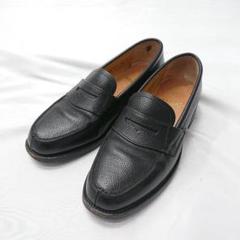 【美品】　01PR リーガル　コインローファー　レザー　黒　ブラック 25cm 極美品 01PR リーガル コインローファー レザー 黒 ブラック