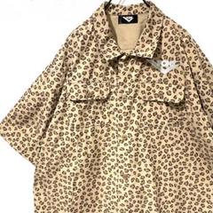 PONY × AIRWALK コラボ ヒョウ柄 半袖シャツ ビックシルエット