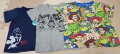 100cm　半袖Tシャツ　トップスおまとめ売り　双子夏　トイストーリー　ミッキー
