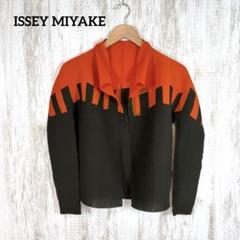 イッセイミヤケ　半袖　プリーツ　ハイネック　グリーン イッセイミヤケ T. プリーツハイネック 半袖トップス M - メルカリ