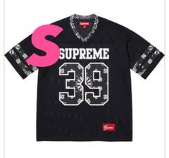 Supreme Bandana Football Jersey "Black"のサムネイル