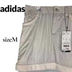 adidas アディダスゴルフ キルティングスカート タグ有 スポーツ ベージュ