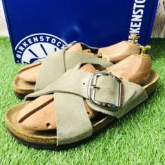 【着用3回】BIRKENSTOCK Siena ビックバックル レザー 26.5 着用3回】BIRKENSTOCK Siena ビックバックル レザー 26.5 - メルカリ