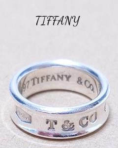 ティファニー　ナローリング　14号　指輪　Tiffany シルバー　ナロー Tiffany＆Co. ティファニー ナローリング 14号 シルバー 925