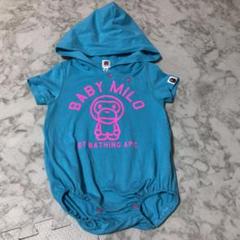 アベイシングエイプ❤︎ロンパース80 BABY MILO A BATHING APE｜アベイシングエイプ（キッズ）のロンパース通販