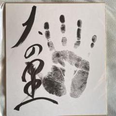 大相撲　大の里関　直筆手形サイン色紙 Amazon.co.jp: ??令和6年大相撲、大関 大の里 関、手形、サイン