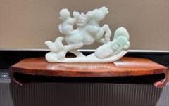 美しい馬の置物　翡翠っぽい　彫刻品　骨董品　美術品　芸術品 美しい馬の置物 翡翠っぽい 彫刻品 骨董品 美術品 芸術品 - メルカリ