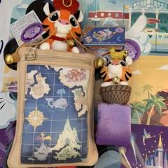 ディズニー　シー　21周年　ショルダーバッグ　ぬいぐるみバンド　トミカ　３点