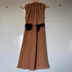PINKO アシンメトリックヘム オーガンジー ドレス ワンピース