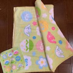 シナモンロール バスタオル&ハンカチタオル