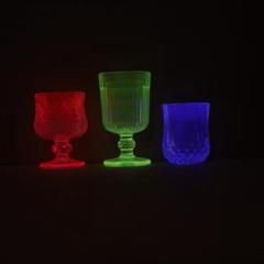 ウランガラス風グラス - メルカリ