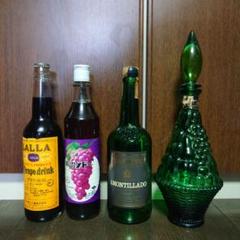 古い酒瓶などの４本セット