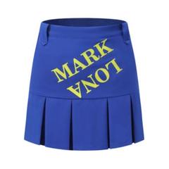新品 MARK&LONA タグ付け プリーツスカートインナーパンツ付き
