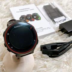GARMIN ForeAthlete 235J ブラック/レッド　画面キズ無し‼️ GARMIN ForeAthlete 235J 日本版 (フォアアスリート 235ジェイ