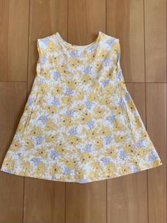 UNIQLO ユニクロPAUL & JOE 花柄ノースリーブワンピース 110