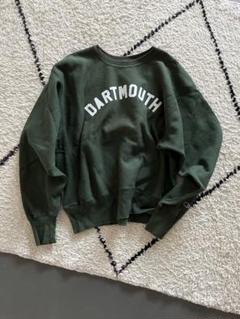 CAMBER DARTMOUTH トレーナー ダークグリーンリバースウィーブ