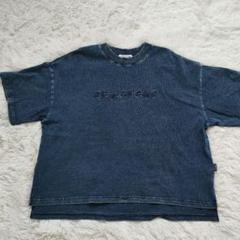 【お洒落】KANGOLカンゴールTシャツ　インディゴカラー