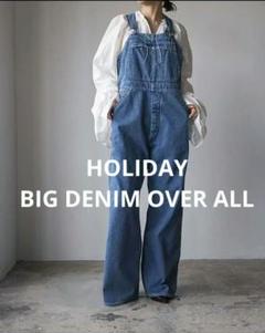 LOW-BACK DENIM OVER-ALL（O.WASH）｜HOLIDAY（ホリデイ
