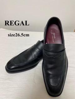 美品　REGAL　リーガル ２７ｃｍ　Uチップ　黒　本革　JH14 黒　日本製 smw_21-25ar-be-b