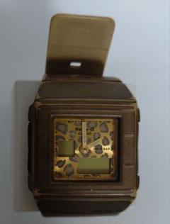 CASIO Baby-g × Ke$ha 黒 金　ゴールド　ヒョウ柄　電池新品 CASIO Baby-g × Ke$ha 黒 金 ゴールド ヒョウ柄 電池新品 - メルカリ
