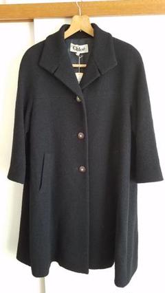 Chloé クロエ ウールロープコートガウンコート　ベルト付き　ヴィンテージ 2025年最新】Chloe レディース ロングコートの人気アイテム