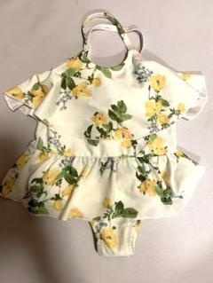 petit main 花柄フリル水着