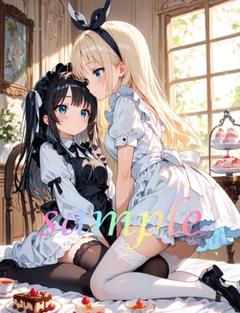 a792 美少女 かわいい イラスト 下着 コスプレ セクシー A4ポスター
