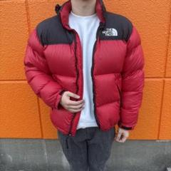 THE NORTH FACE フード付きダウンジャケット 赤/黒 147297267_o1.jpg?