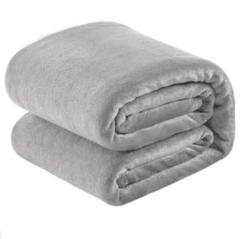 【新品未使用】SE Softexly 毛布 160×200cm グレー 冬