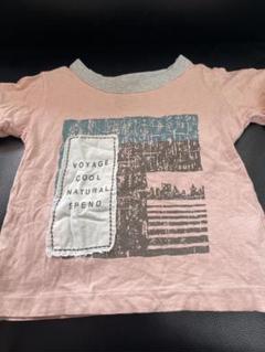 キッズシャツ　キッズTシャツ　ピンク　100