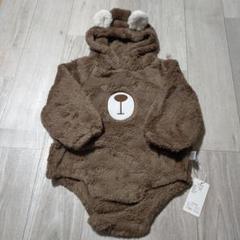 くま キッズコスチューム タイツ付き ベビー服着ぐるみ キッズ クマ 90