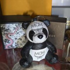 m.mbewOHGAパンダチャーム MCM エムシーエム パンダ チャーム バッグチャーム キーホルダー