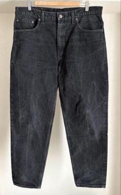 Levi's550 W38×L30 ブラック Levi Strauss & Co. 550 Relaxed Fit Black Jeans W38 L30 100