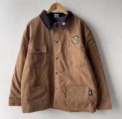 TOUGH DUCK 90sカバーオールダック地フリースライナーフェード厚手
