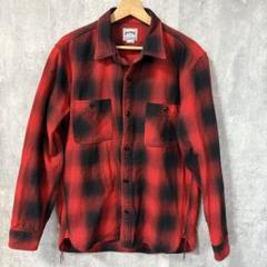 HOUSTON ヒューストン ネルシャツ XL レッド/ブラックのサムネイル